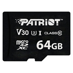 Cartão de Memória Micro SD Patriot V30 64GB 90Mbs - PSF64GVX31MCX