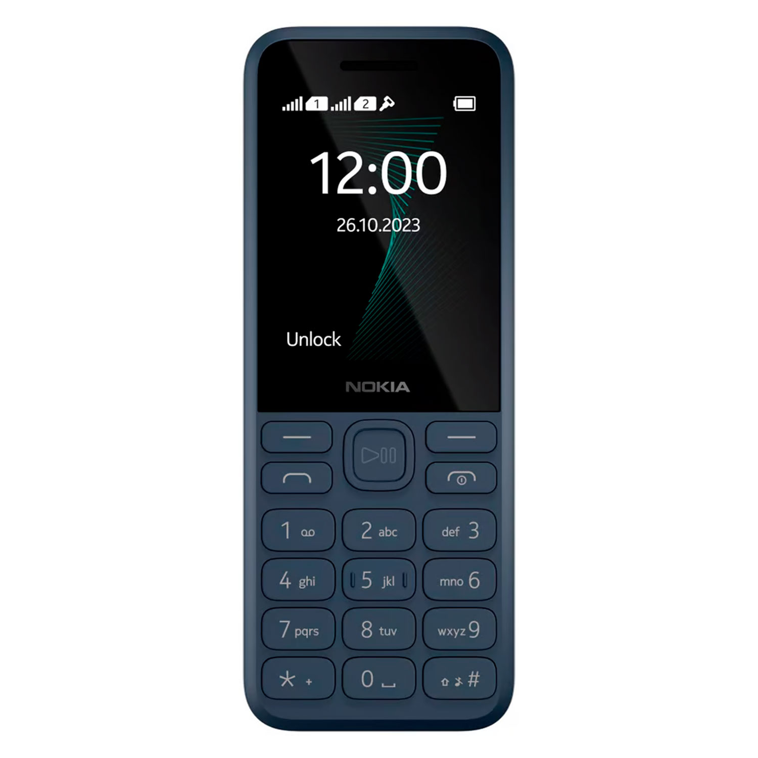 Celular Nokia N-130 TA-1576 Dual SIM Tela 1.8" - Preto