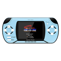 Nova versão atualizada grande azul backlight tijolo jogo console cobra jogo  embutido 23 jogos bateria de lítio (incluído) - AliExpress