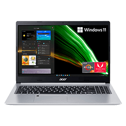 Notebook Acer A515-45-R3UB AMD Ryzen 3-3350 4GB/128SSD/ Tela 15.6"/ Windows 11