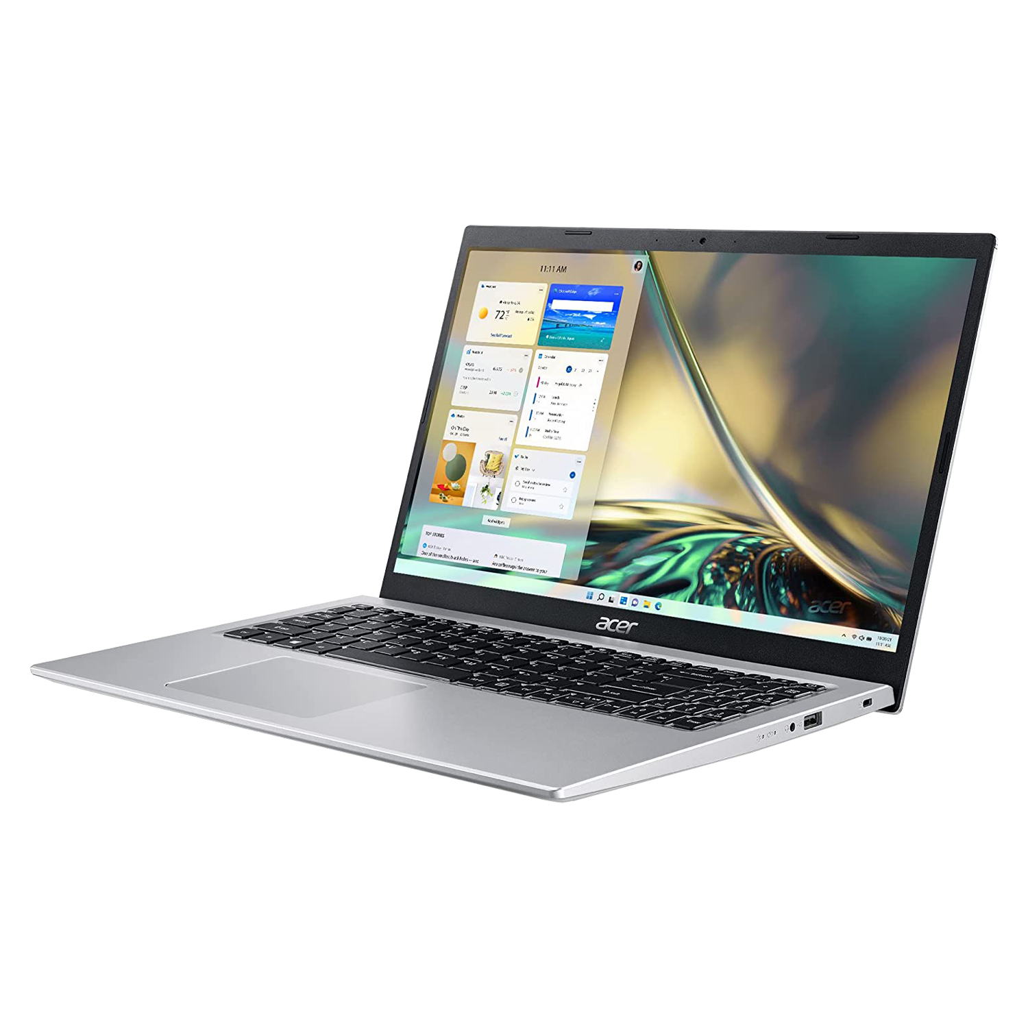 Notebook Acer A515-56-32DK I3 3.0 4GB / 128GB SSD / Tela 15.6" / Windows 11 - Prata