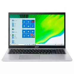 Notebook Acer A515-56-36UT i3-1115G4 / 128GB SSD / 4GB RAM / Tela 15.6" / Windows 10 - Prata