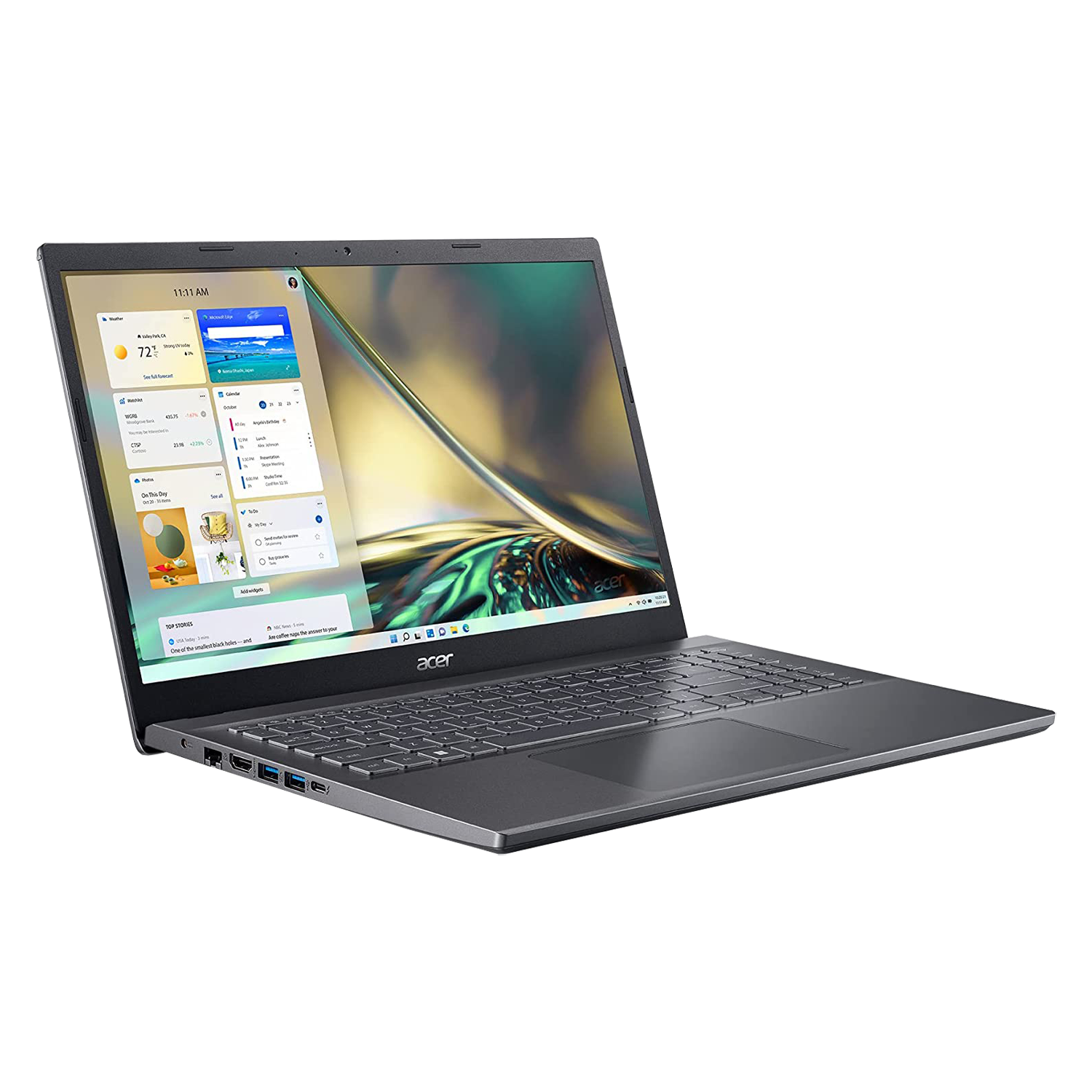 Notebook Acer Aspire A515-57T-53VS Intel Core I5-1235U / 12GB RAM / 512SSD / Tela 15.6 / Windows 11 - Steel Gray