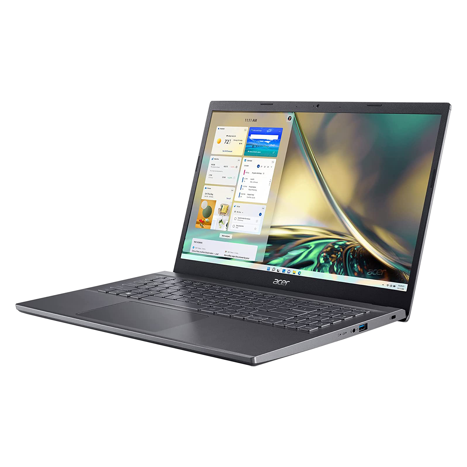 Notebook Acer Aspire A515-57T-53VS Intel Core I5-1235U / 12GB RAM / 512SSD / Tela 15.6 / Windows 11 - Steel Gray
