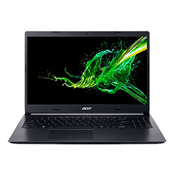 Notebook Aspire 5 Acer A515-54-36D4 Intel Core i3-10110U/ Memória RAM 4GB/ 256GB SSD/ Tela 15.6 / Windows 10 - Preto