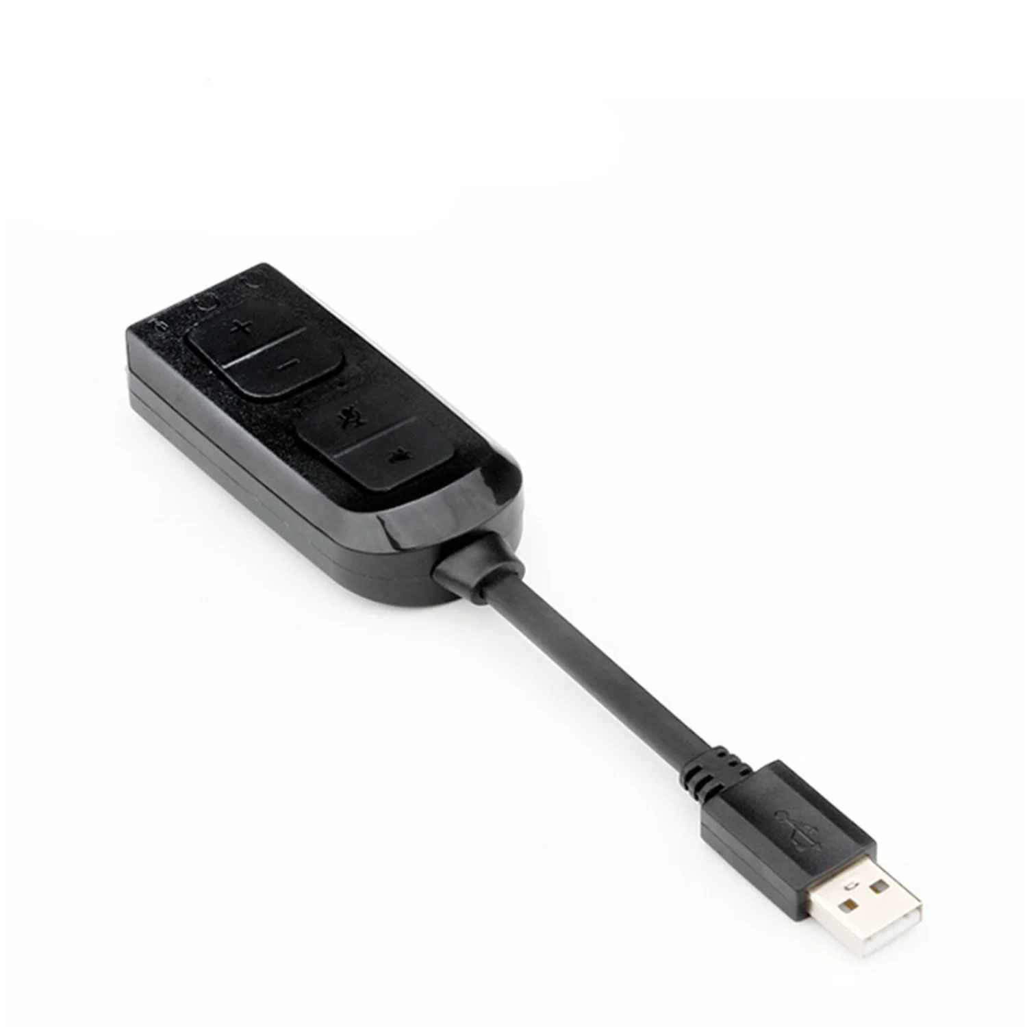 Adaptador Redragon HA-100 Circe USB Sound Adapter (Para P2 ou Jack 3.5) - Preto