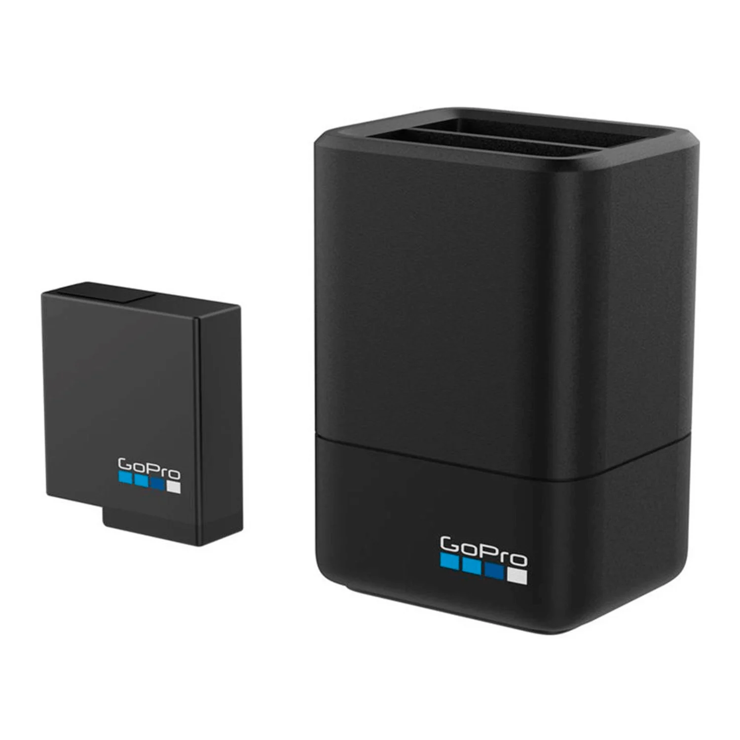 Carregador duplo para GoPro + 1 bateria para GoPro - Preto (AADBD-001)