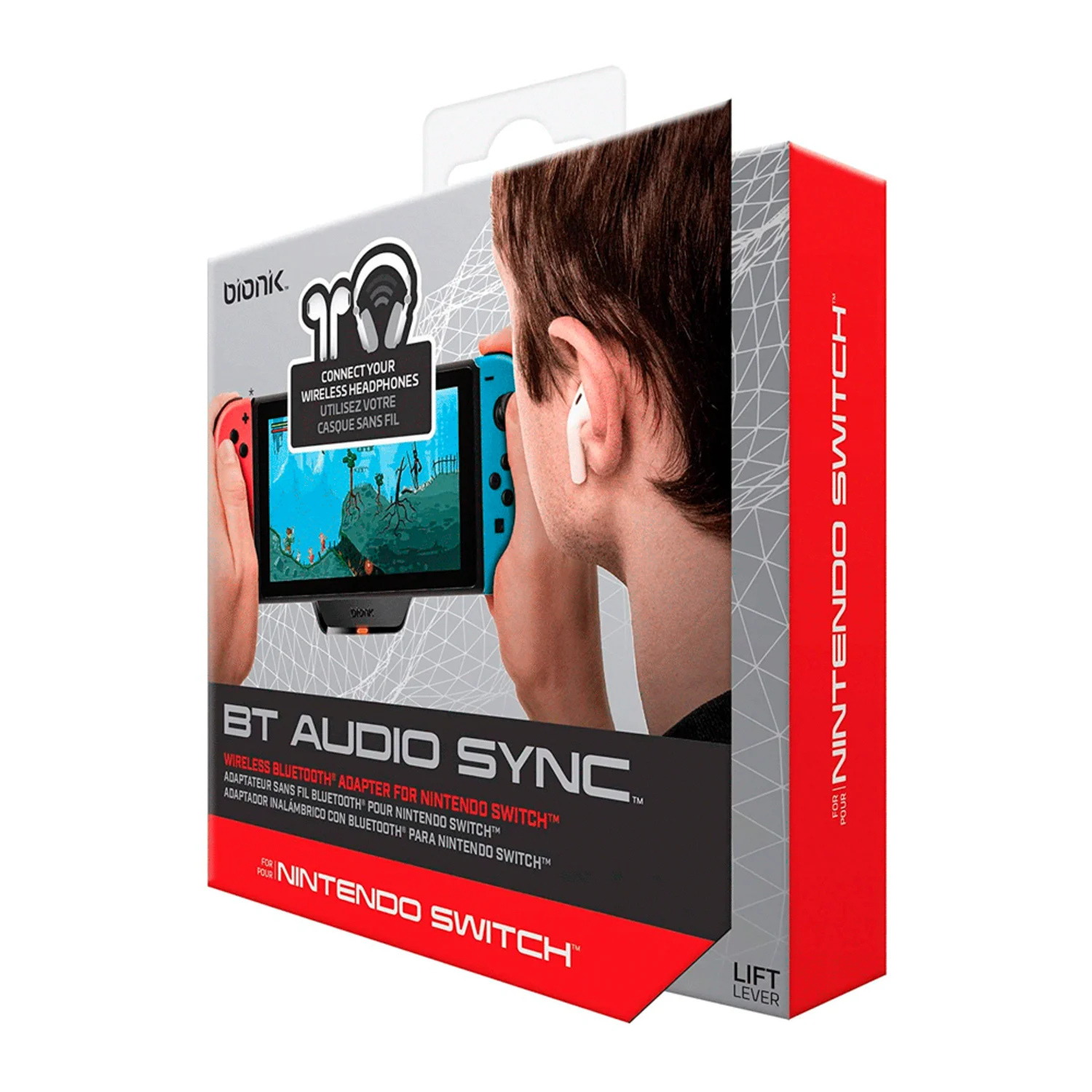 Adaptador Bluetooth Bionik Audio Sync para Nintendo Switch - (BNK-9047)