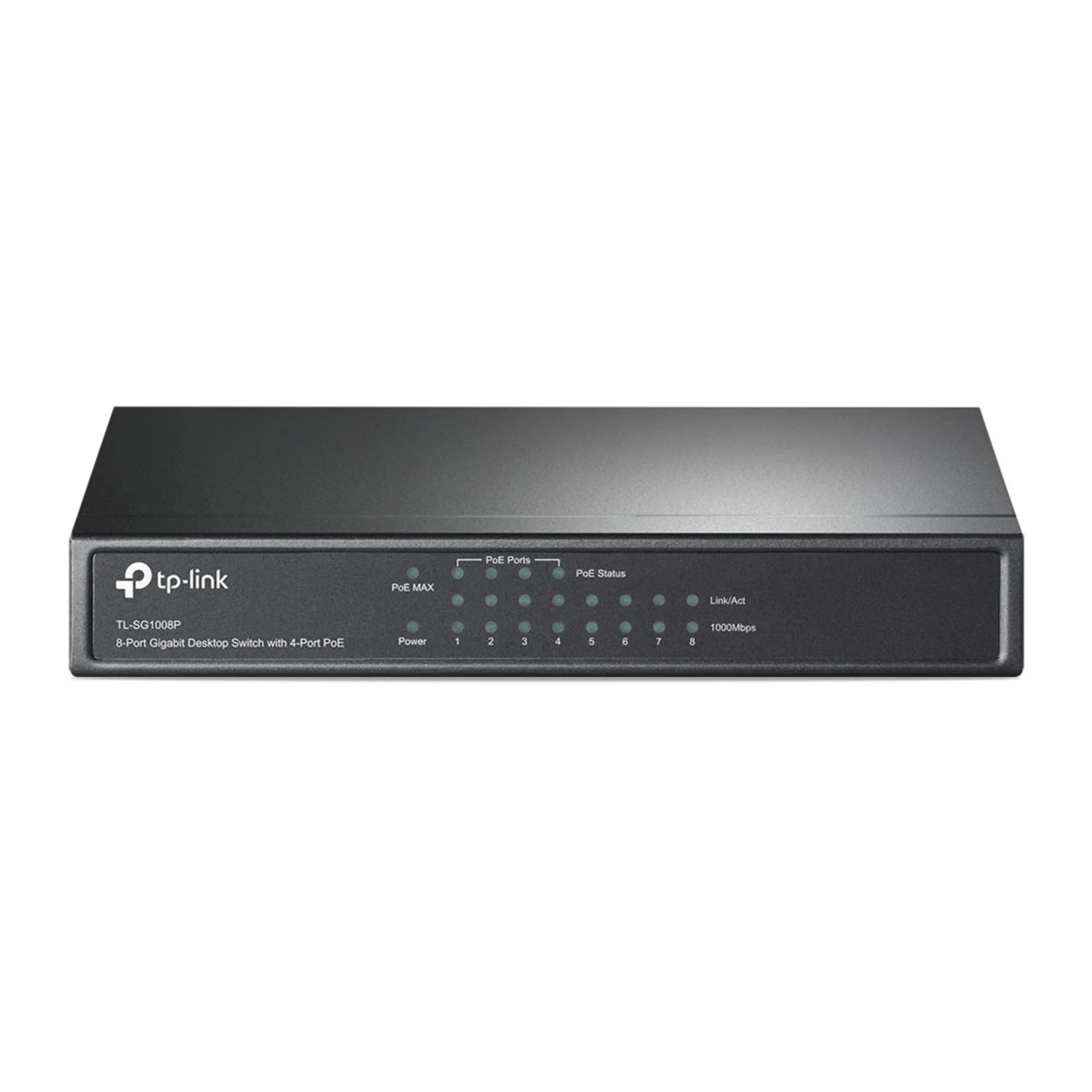 Hub Switch TP-Link TL-SG1008P / 8 Portas / 10/100/1000 Mbps
