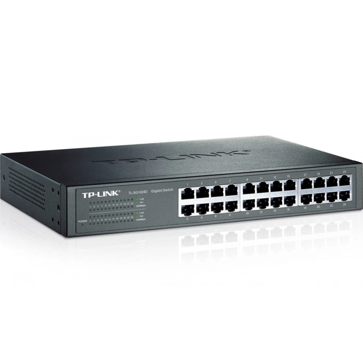 Hub Switch TP-Link TL-SG1024D 24 Portas / 10 /100 Mbps