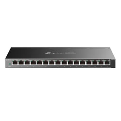 Hub Switch Tp-link TL-SG116E 16 Portas Gigabit 1000Mbps - Cinza 
