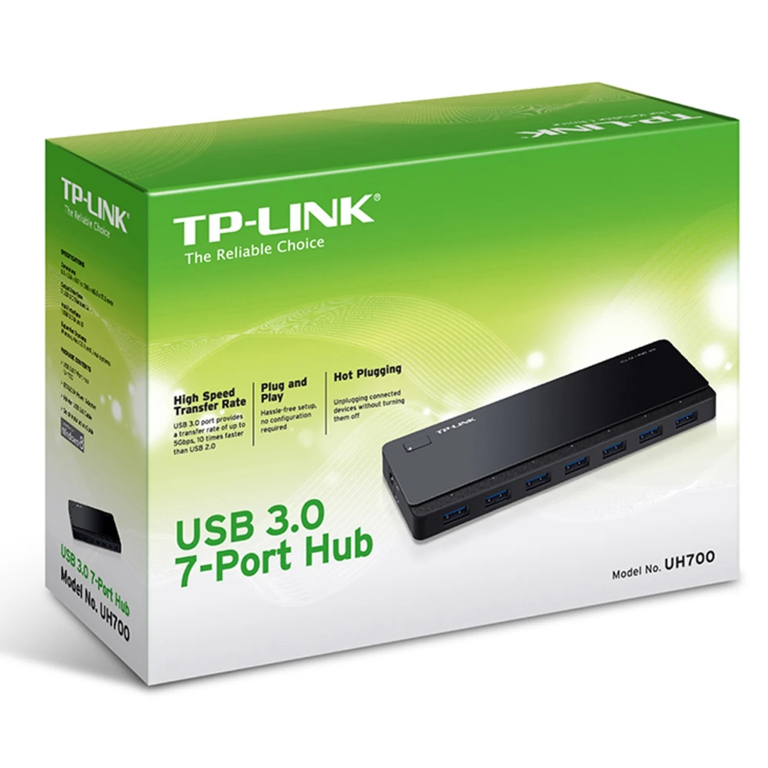 Hub Usb 3.0 Tp-Link Uh700 7 Portas