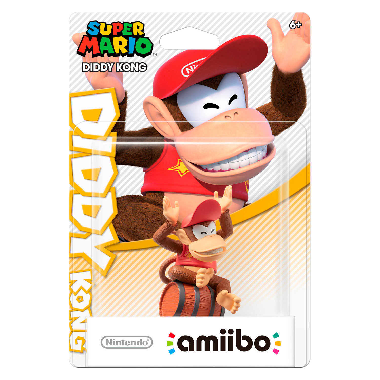 Boneco Amiibo Nintendo Diddy Kong - NVL-C-ABAM