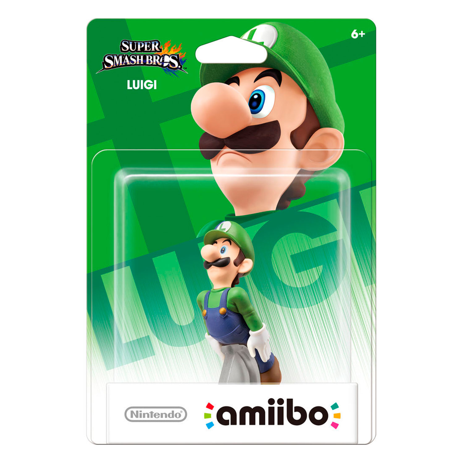 Boneco Amiibo Nintendo Luigi - NVL-C-AAAN