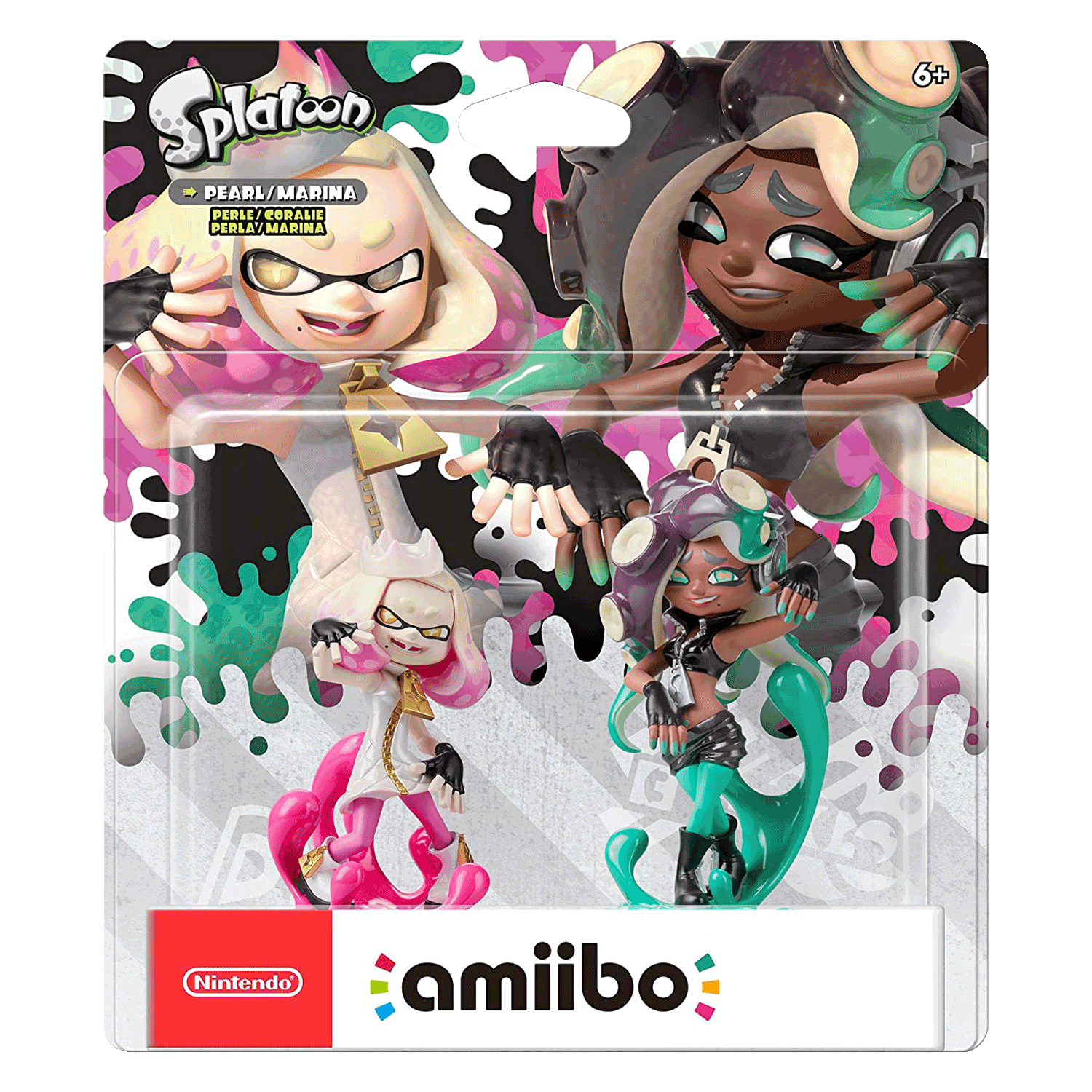 Boneco Amiibo Nintendo Pearl e Marina (NVL-E-AE2D)

