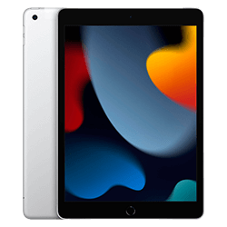 Apple iPad 9TH-Gera MK2L3TY/A WIFI 64GB / Tela 10.2" - Prata