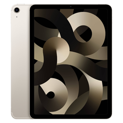 Apple iPad Air 5 M1 MM743LL/A WIFI+5G 256GB / Tela 10.9" - Starlight (2022)