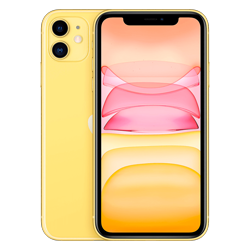Celular Apple iPhone 11 A2111 128GB / 4GB RAM / 4G LTE / Tela 6.1" / Câmeras de 12MP+12MP e 12MP - Yellow (Só Aparelho)(Swap A)