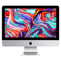 iMac Apple FRT32LL/A Intel Core i3 / 8GB / 1TB / Tela 21.5" / 4.5K - Prata (CPO)