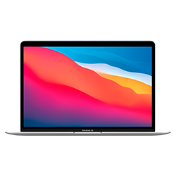 Notebook Apple Macbook Air MGN93BZ/A M1 / Memória RAM 8GB / SSD 256GB / Tela 13.3" -  Silver