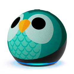 Amazon Echo Dot Kids 5ª Geração Alexa 2022 - Owl