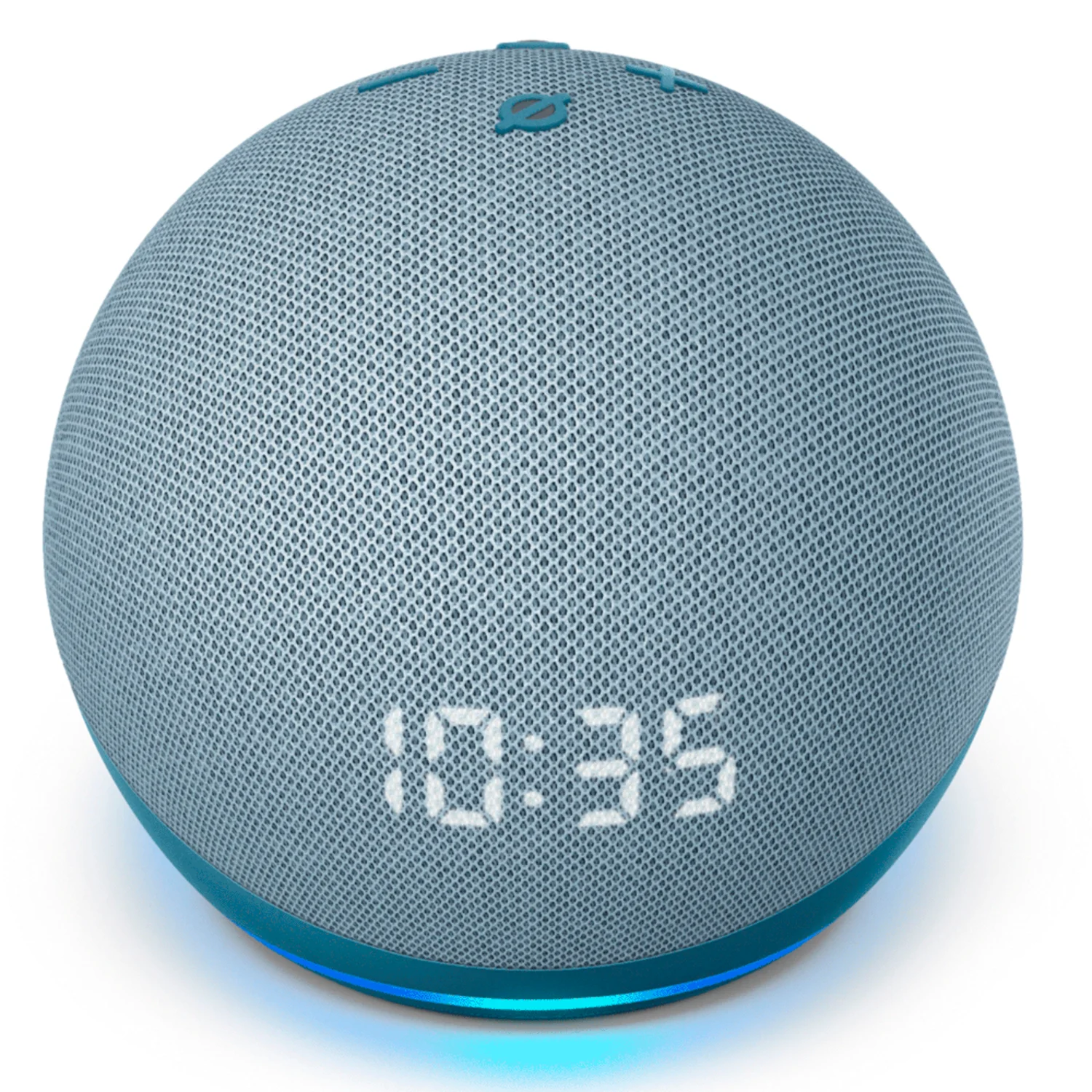 Amazon Echo Dot Alexa 4ª Geração com Relógio - Azul