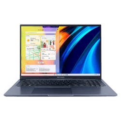 Notebook Asus Vivobook M1603QA-R7512 / AMD Ryzen 7-5800H / 16GB RAM / 512GB / Tela 16" - Azul