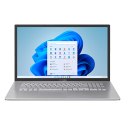 Notebook Asus X5712A-212-V17WM-11 I5-1035G1 12GB / 1TB HD / Tela 17.3" / Windows  11 - Prata