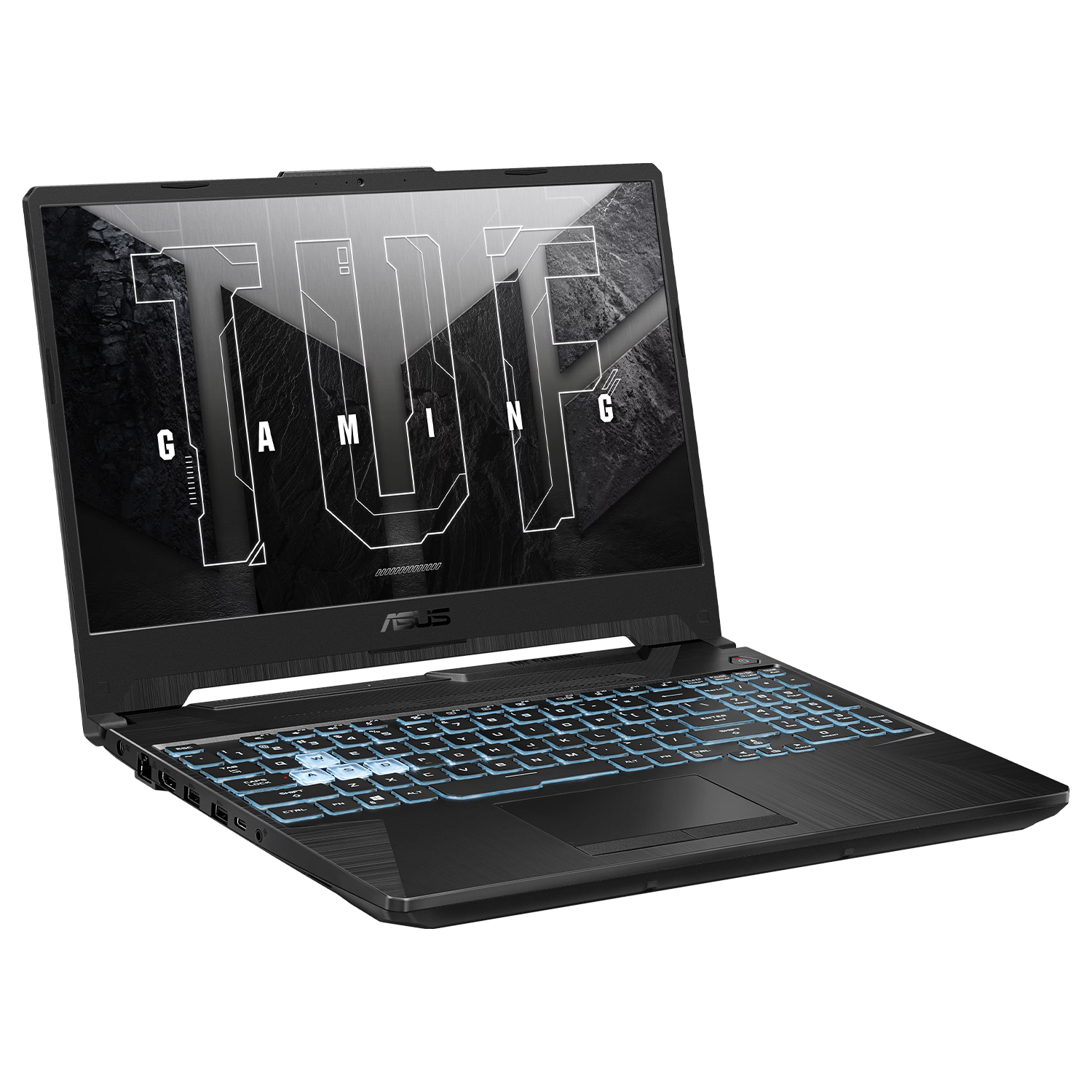 Notebook Gamer Asus TUF FX506HC-WS53 Intel Core i5 11260H de 2.6GHz / Tela Full HD 15.6" / 8GB de RAM / 512GB SSD / GeForce RTX3050 4GB - Preto
