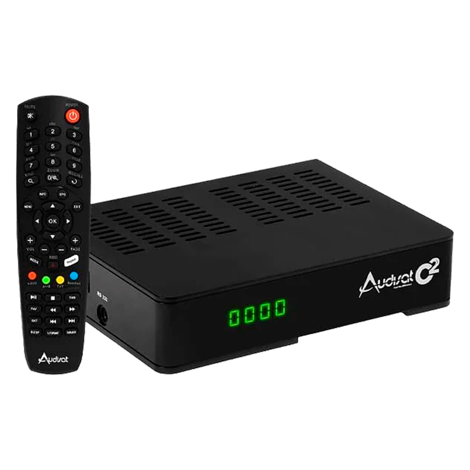 Receptor Audisat C2 HD HDMI/WIFI FTA - Preto