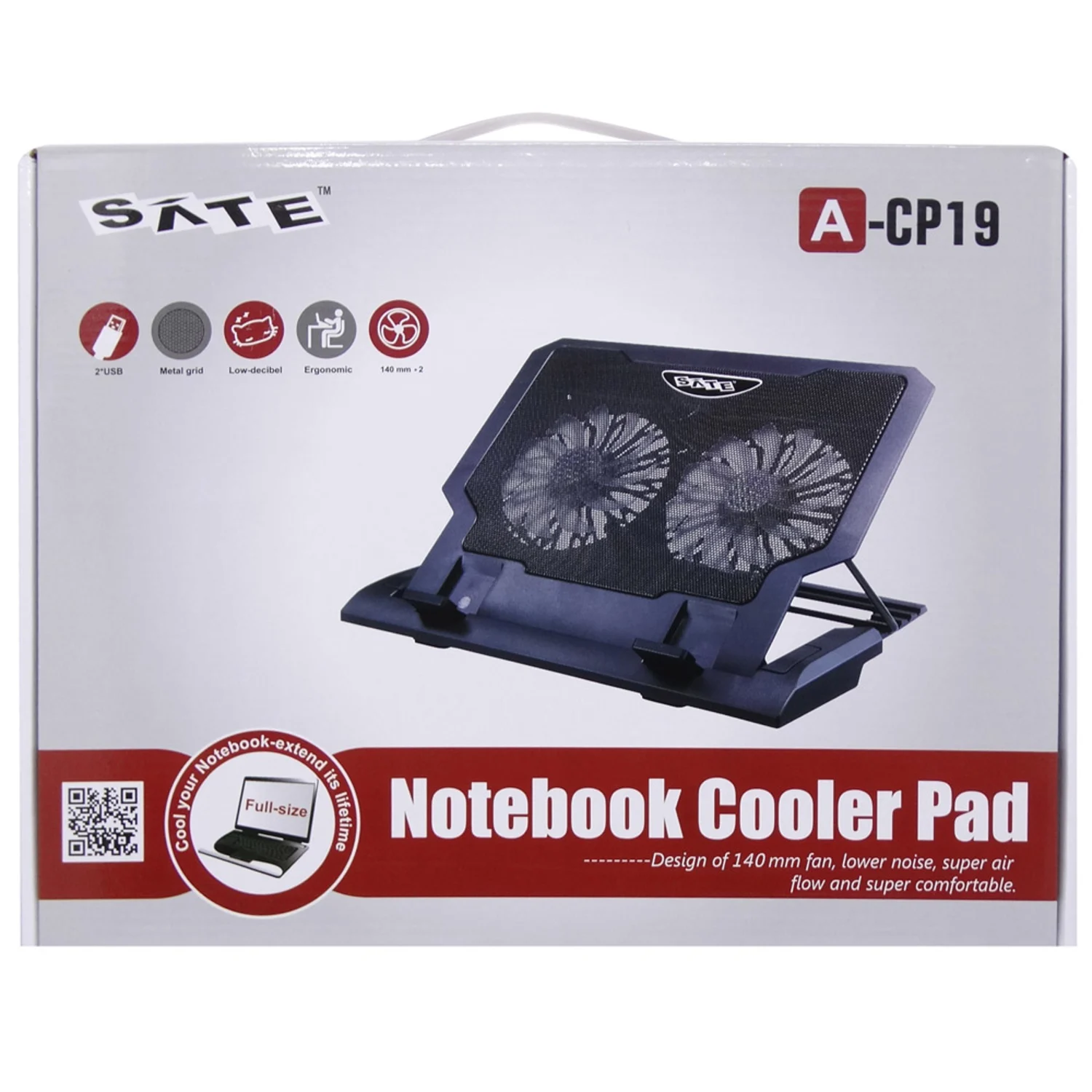 Cooler para Notebook Satellite A-CP19 - Preto