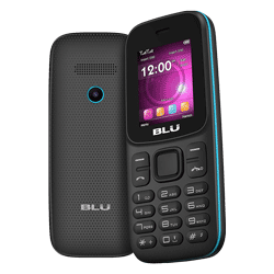 Celular Blu Z5 Z215 2G Dual SIM / 32MB / 32MB / Tela 1.8" - Preto