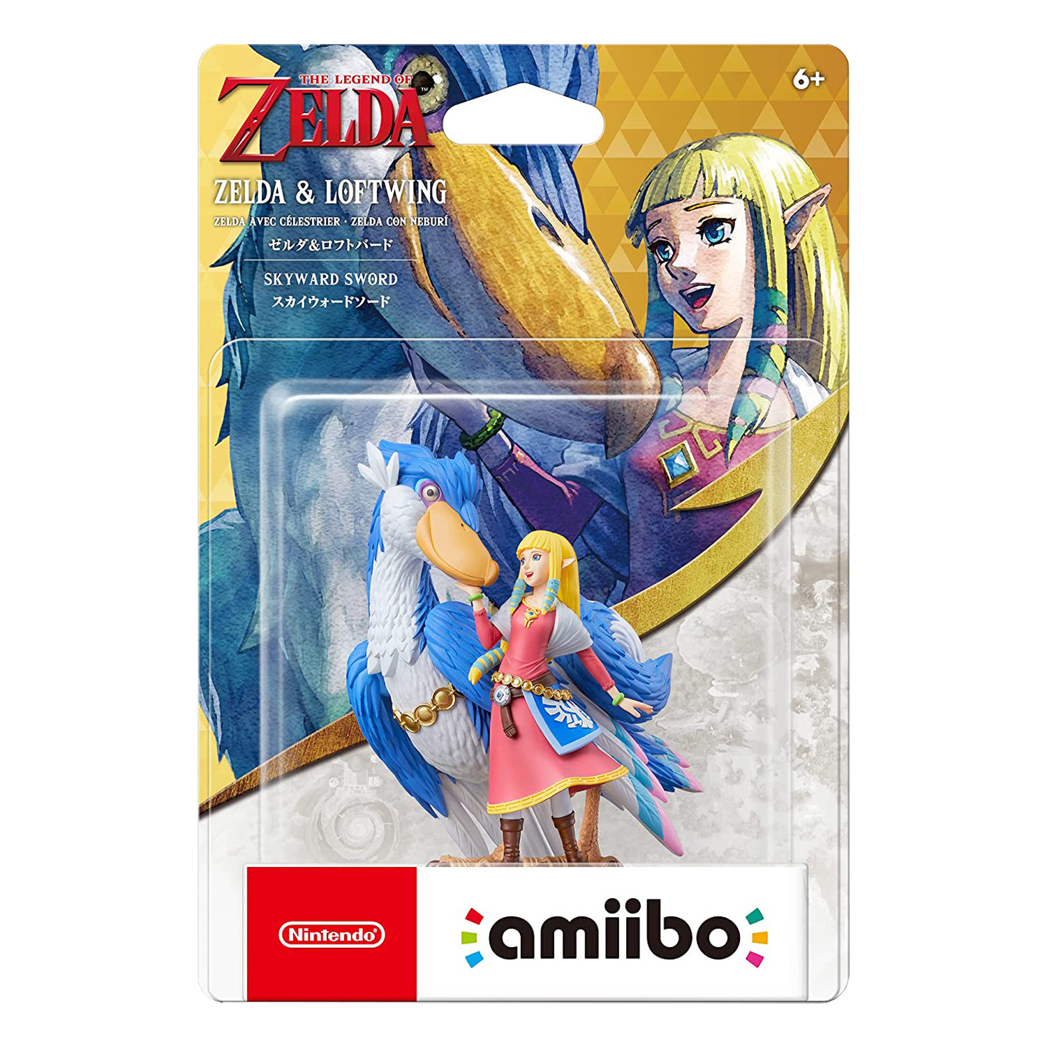 Boneco Amiibo Nintendo Zelda and Loftwing (NVL-C-AKAW)