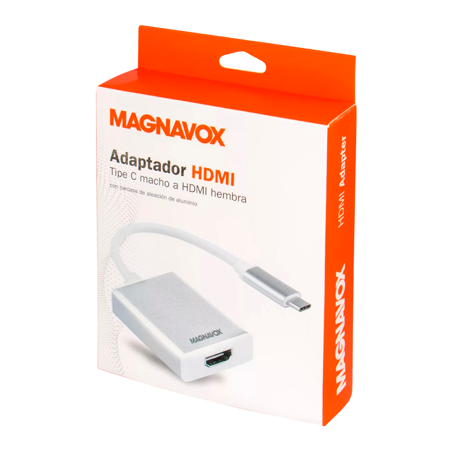 Adaptador Magnavox USB-C para HDMI MAC5419-MO - Prata