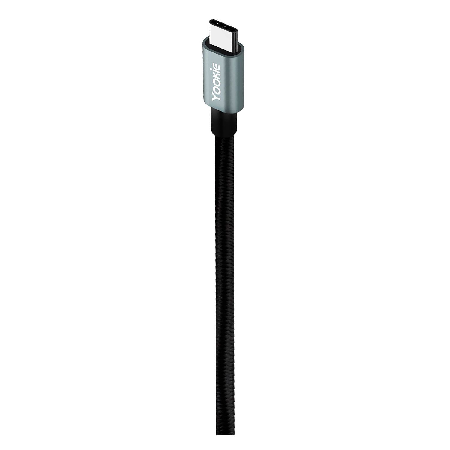 Cabo Adaptador Yookie YA12 HDMI para USB-C 2 Metros - Preto Cinza