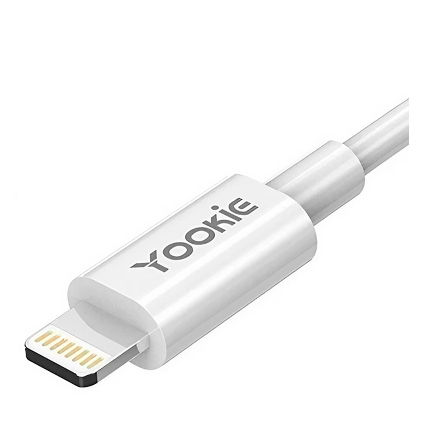 Adaptador Yookie YA11 USB para Lightning - Branco
