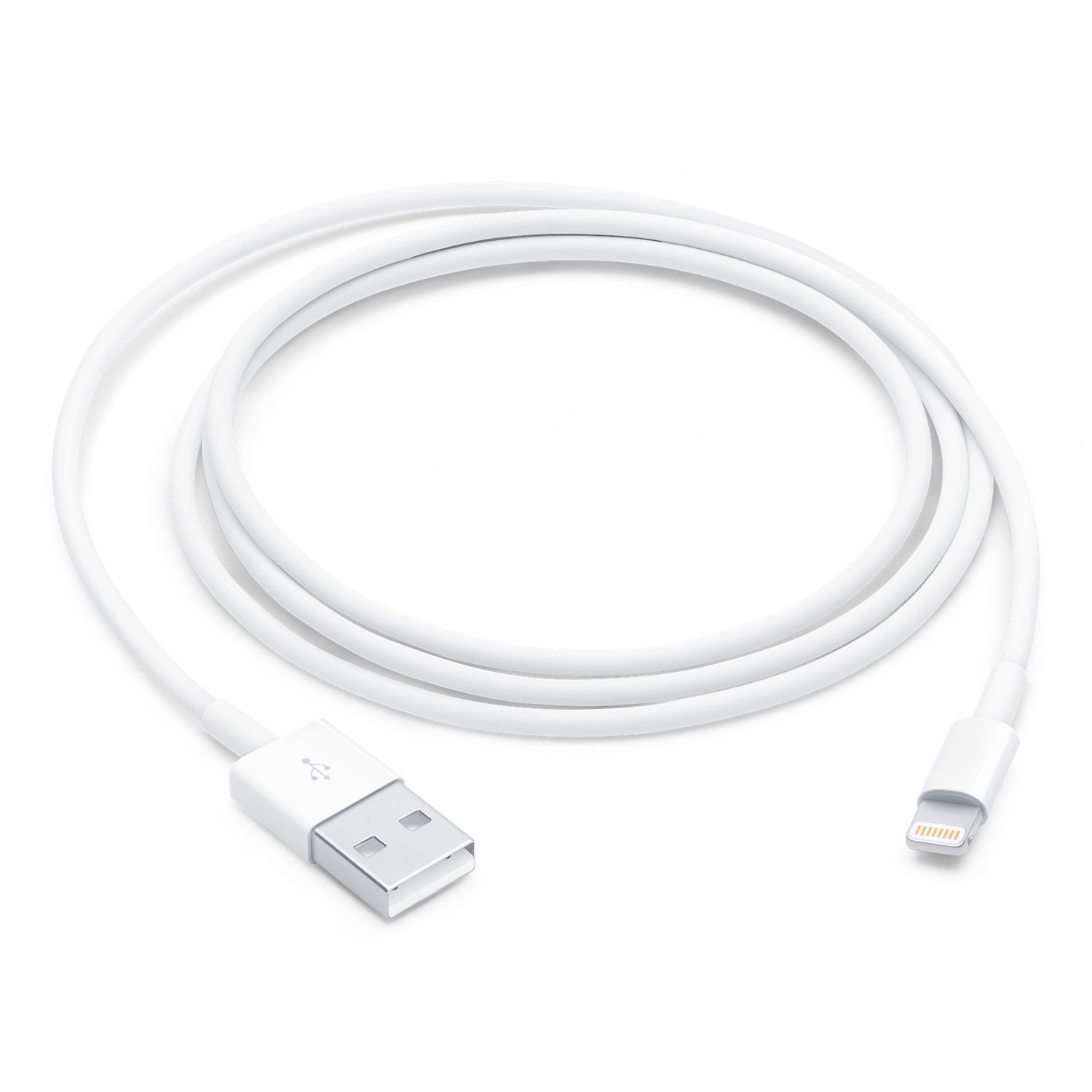 Cabo Apple MXLY2ZM/A Original USB 1 Metro - Branco