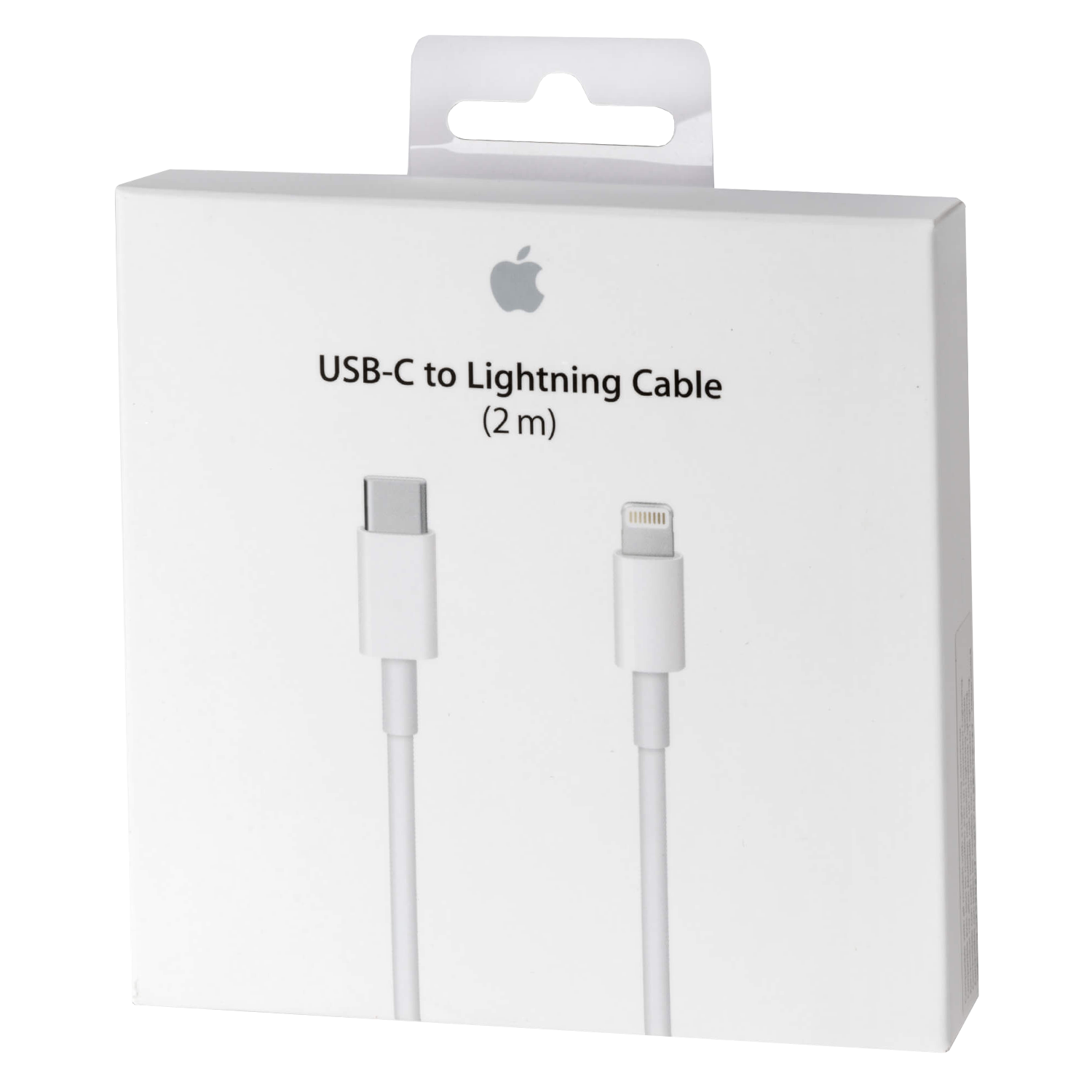 Cabo Apple USB-C MKQ42ZM/A 2M - Branco (Original)