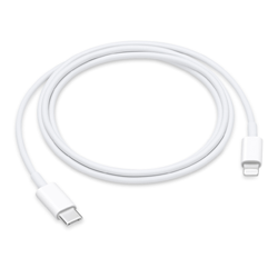 Cabo Apple USB-C MM0A3ZM/A 1M - Branco (Original)