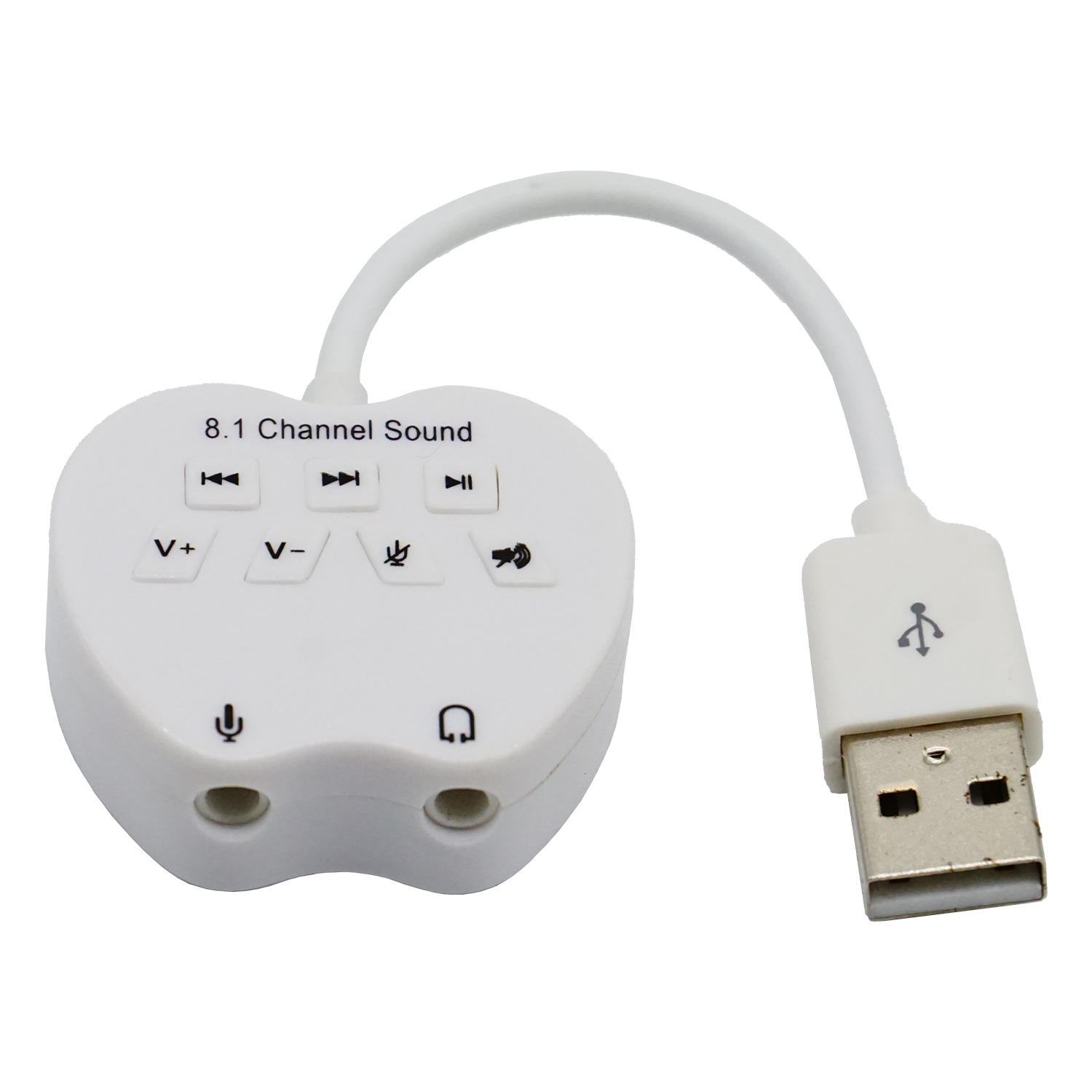 Adaptador de Áudio HLD USB Comodow 3D 8.1