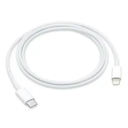 Cabo Apple USB-C MQGJ2ZM/A 1 Metro - Branco (Paralelo)