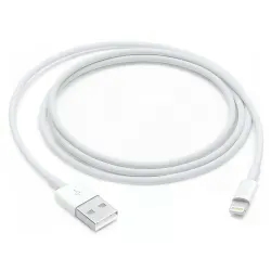 Cabo Lightning Apple USB 1 metro Original - Branco (MQUE2AM/A)