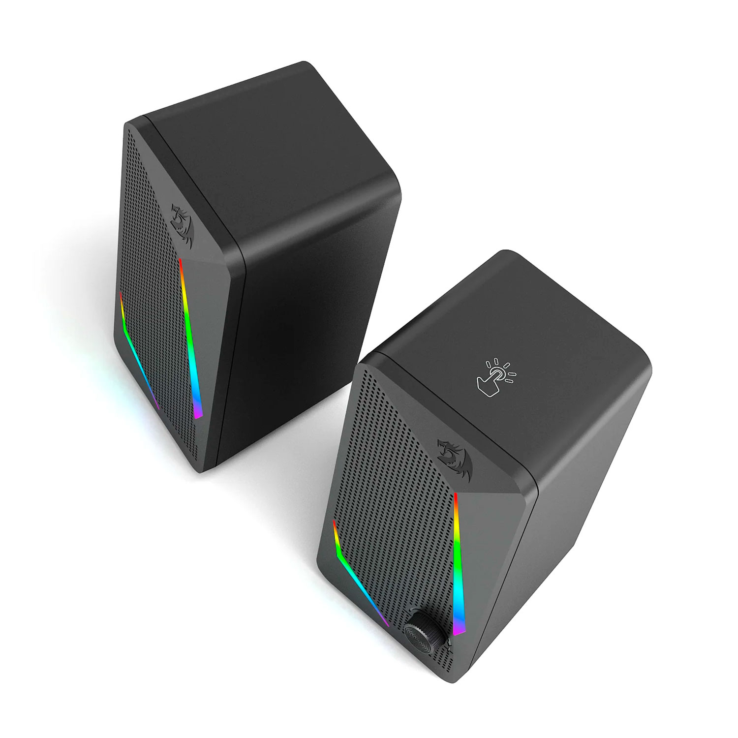 Caixa de Som Redragon Waltz GS510 USB P2 Auxiliar RGB - Preto