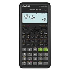 Calculadora Científica Casio FX-350LA Plus 2ª Edição - Preto
