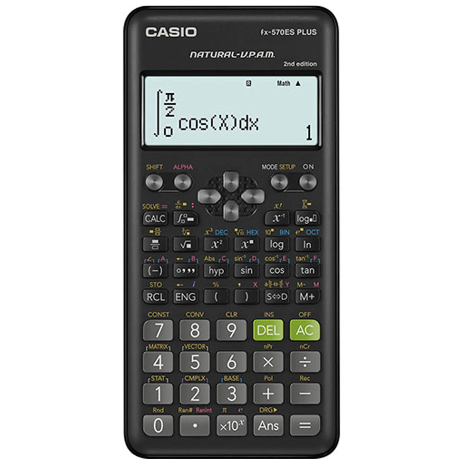Calculadora cientifica Casio FX-570ES Plus New Edition - Preto