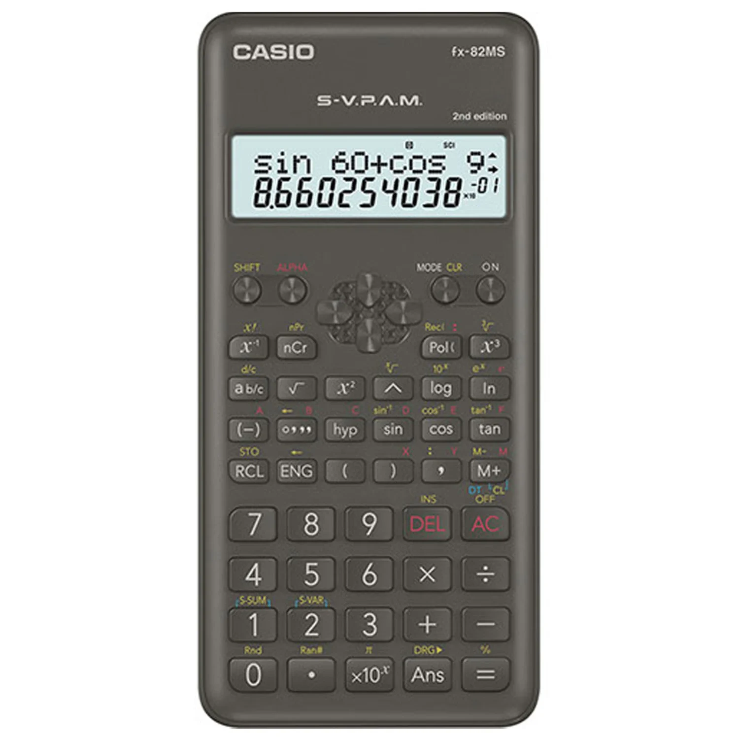 Calculadora Cientifica Casio Fx-82ms-2-W New Edition