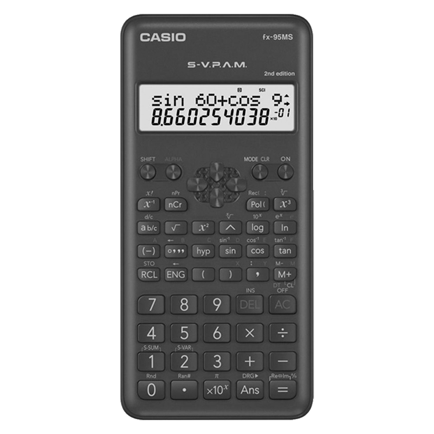 Calculadora Cientifica Casio Fx-95MS 2nd Edition - Preto
