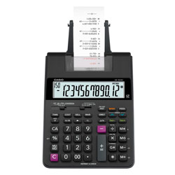 Calculadora com Impressão Casio HR-100RC 12 Dígitos Bivolt - Preto (Caixa Danificada)
