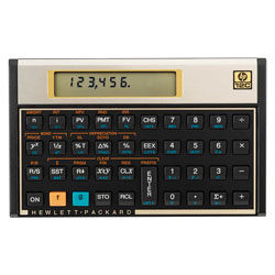 Calculadora Financeira HP 12C - Dourado