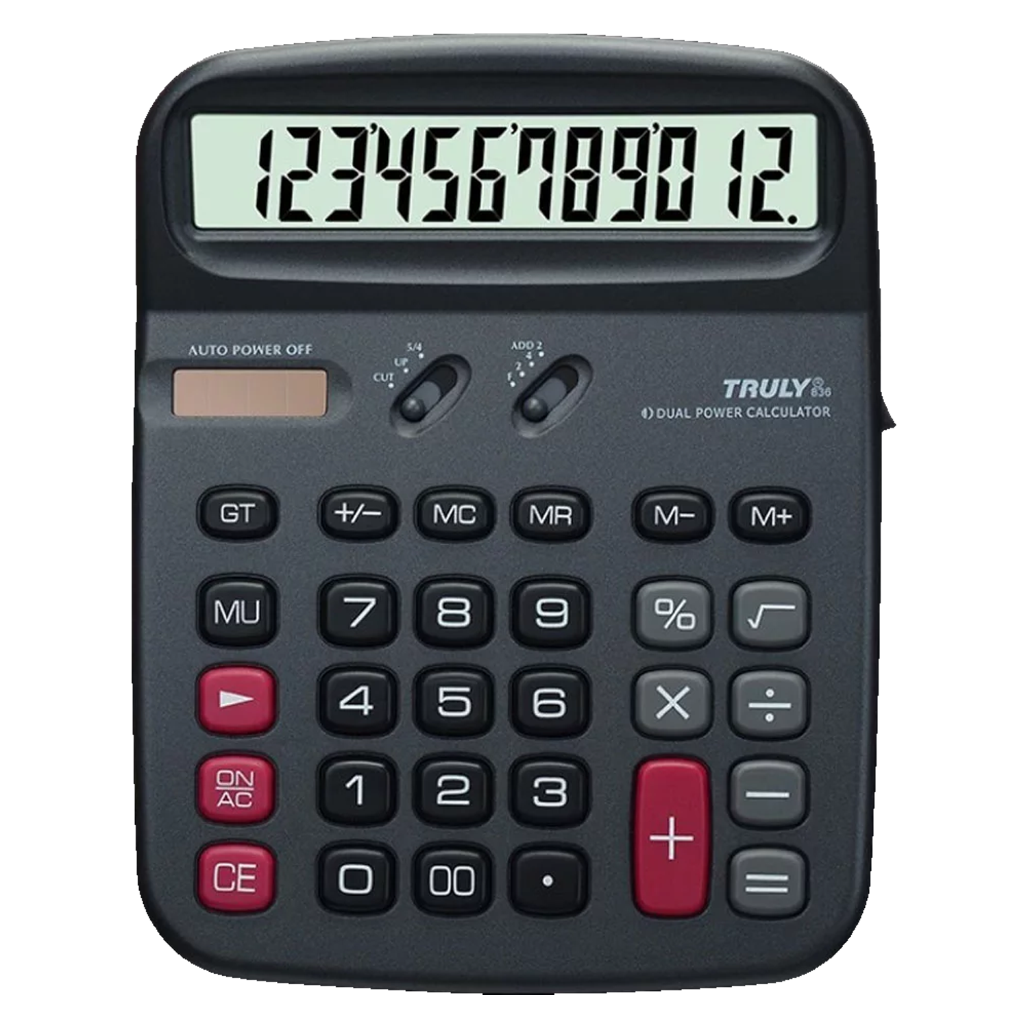 Calculadora Truly 836 Grande 12 Dígitos